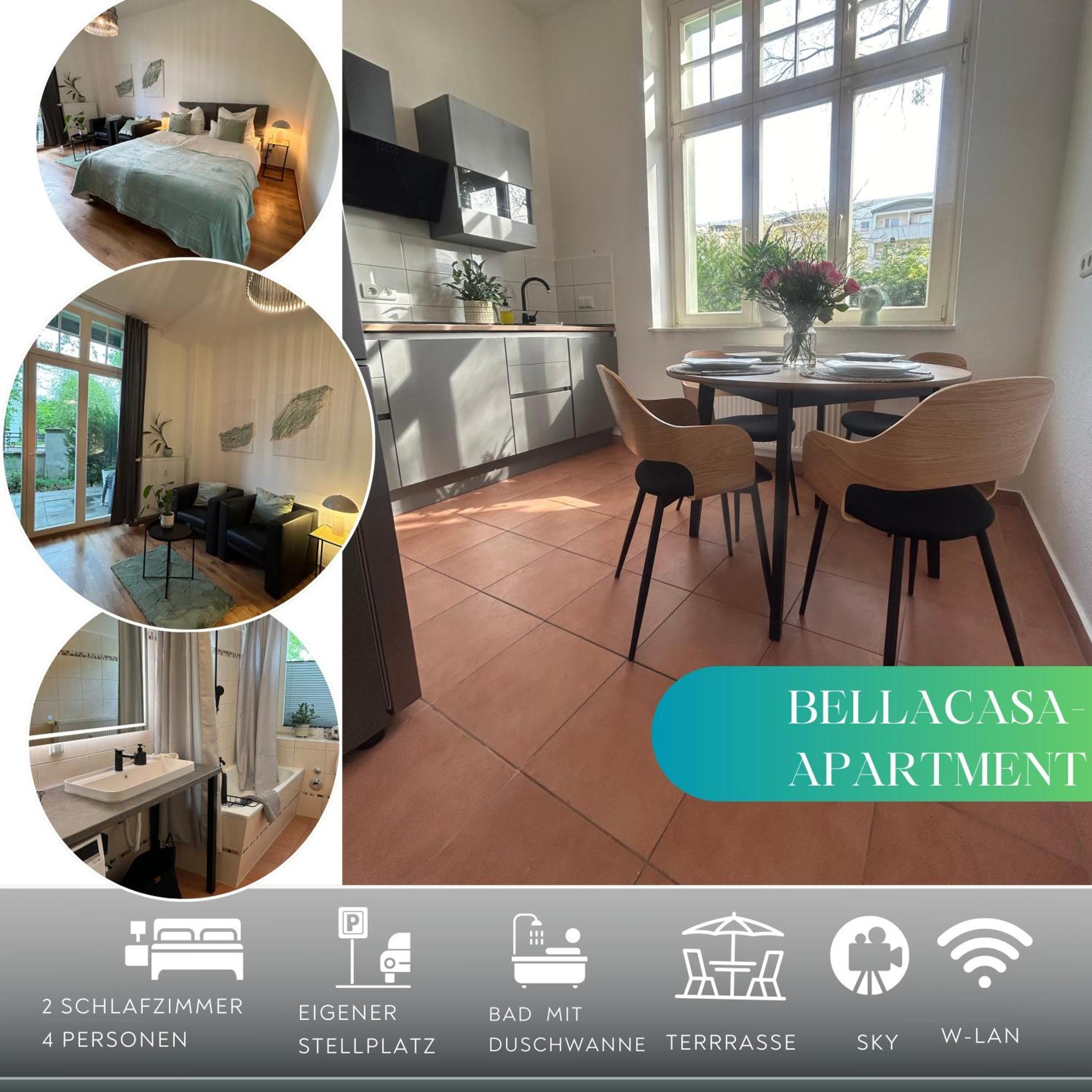 Mintara Komfort Apartment Mit Grill -Terrasse, Sky Und Parkplatz มัคเดอบวร์ก ภายนอก รูปภาพ
